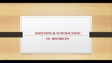 DBM10013 ENGINEERING MATHEMATICS 1TOPIC 4: MATRICES