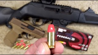 FEDERAL SYNTECH 9MM 130 grain Ammo Review - Made For Carbines But Will It Work In Semi-Auto Pistols?