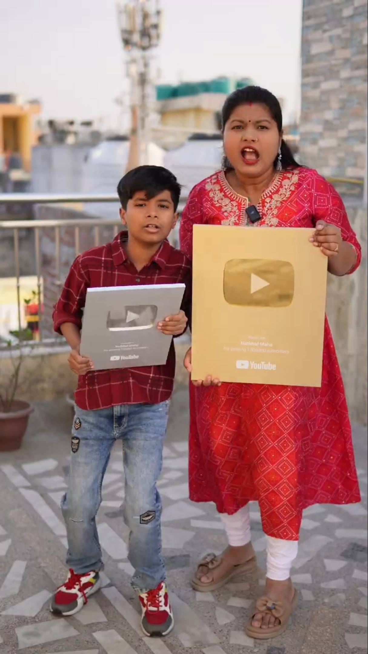 Mummy aur bhaiya to chaunk gaye?