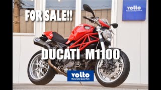 Ducati モンスター1100  エンジン始動動画　volto #ducati