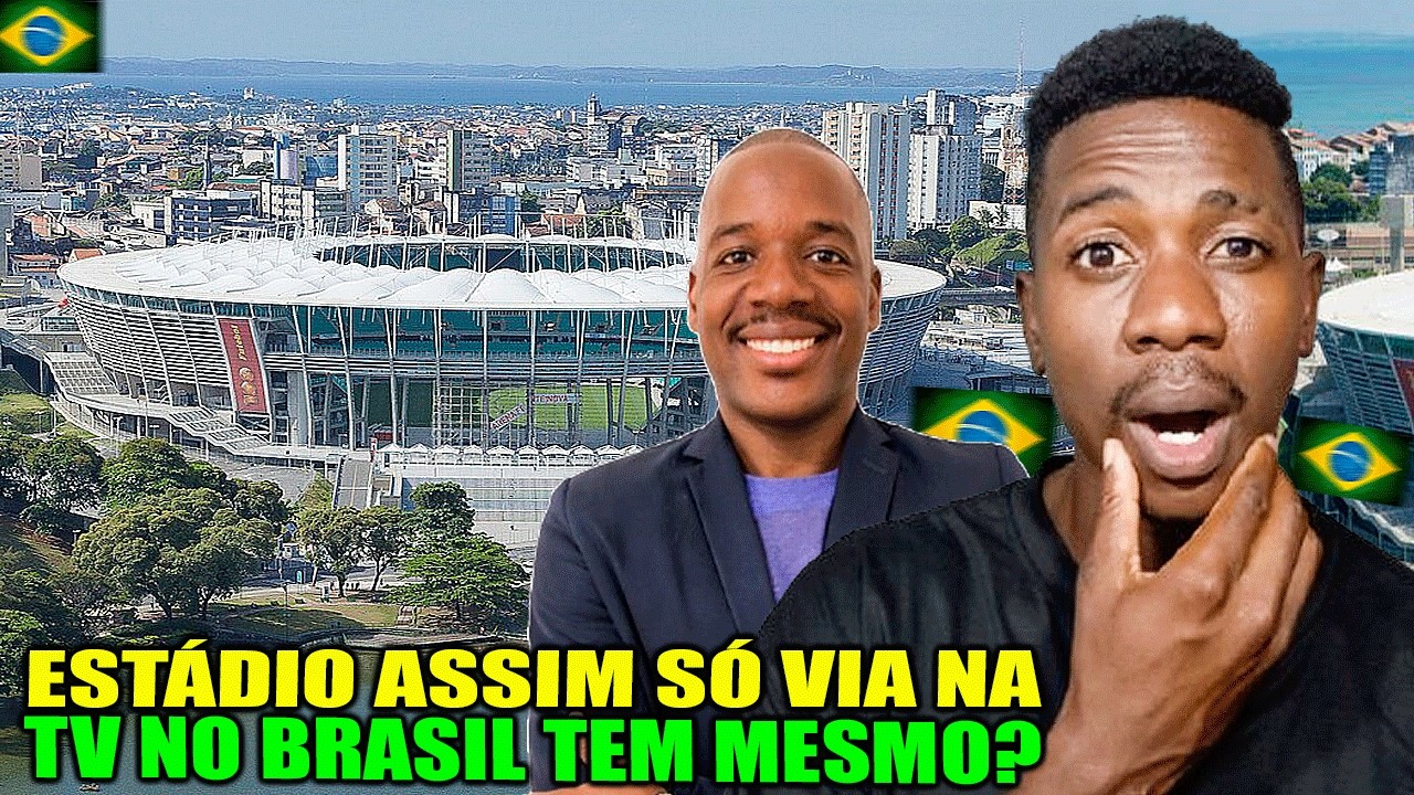 ESTÁDIO ASSIM SÓ VIA NA TV NO BRASIL TEM MESMO?