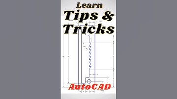 AutoCAD Tips & Tricks - Copy w/Array, Fillet w/ Polyline, Offset #autocad  #cad #designer #caddesign