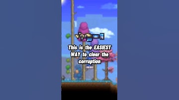 The EASIEST way to clear the corruption in Terraria