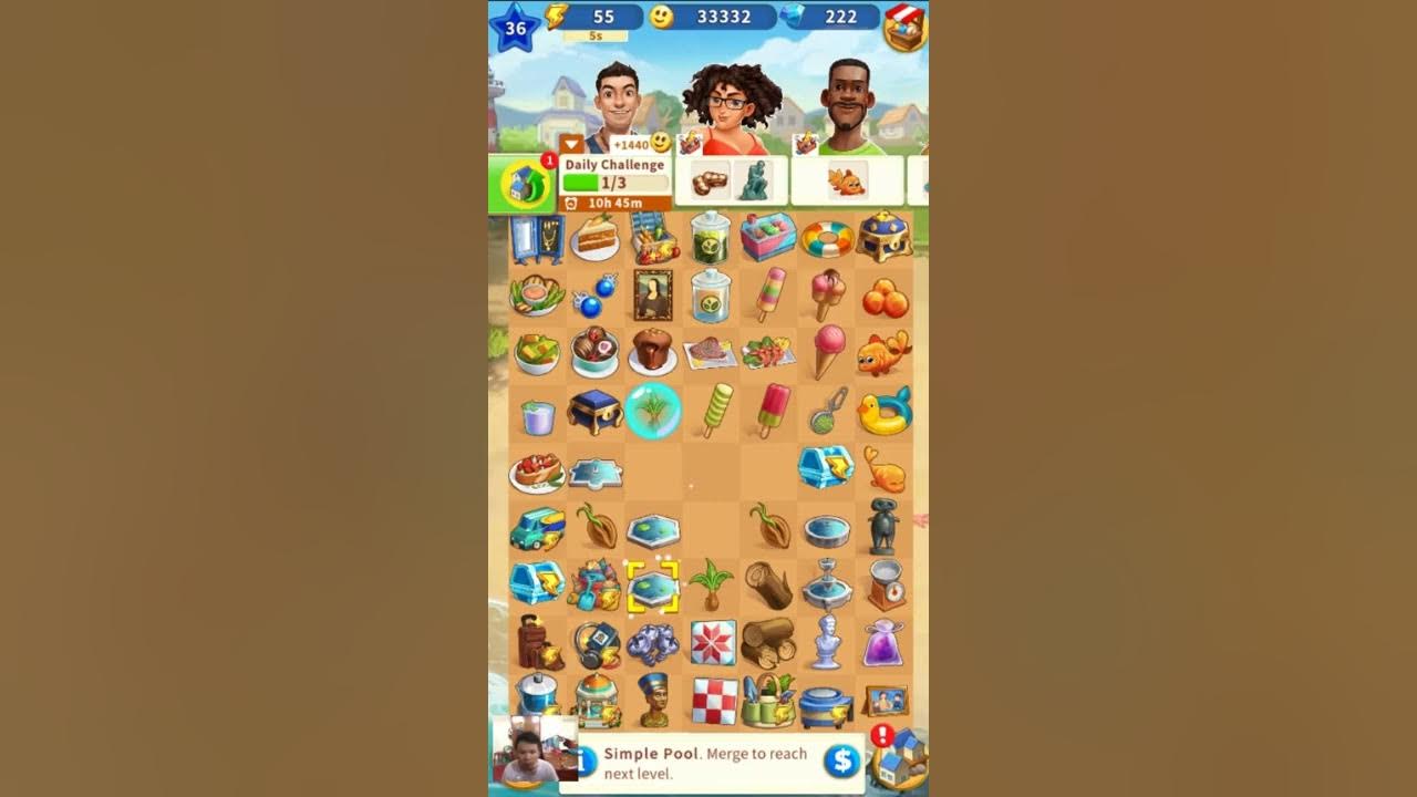 Travel Town Merge Adventure 46 Town Level 36 YouTube