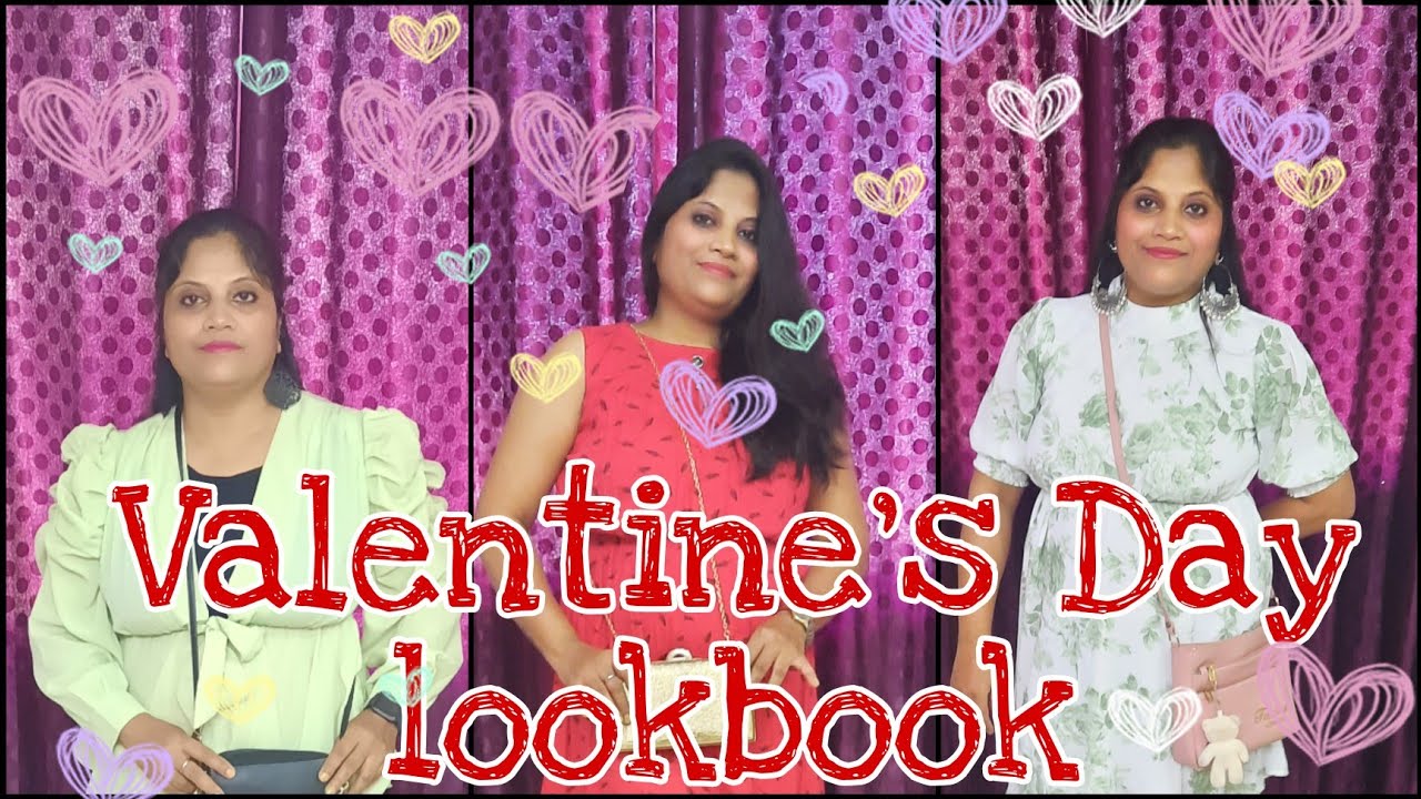 Outfits ideas for Valentine's day 2022 3 looks for Valentine's day