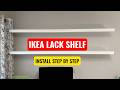 Installing IKEA Lack Shelf | Easy Trophy Display Upgrade