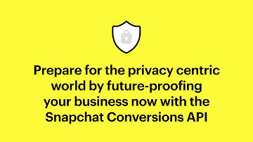 Introducing the Snapchat Conversions API