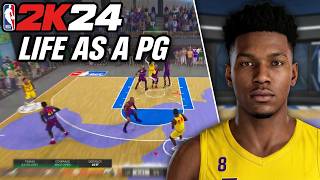 Life As A POINT GUARD With REC RANDOMS In NBA 2K24...