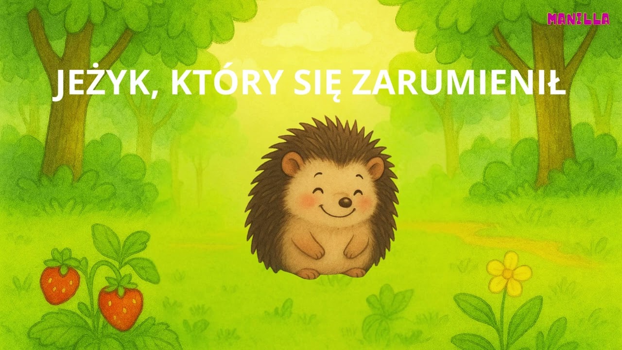 Jeżyk, który się zarumienił - bajka do słuchania, bajka o zawstydzeniu #emocje #dobranocka 