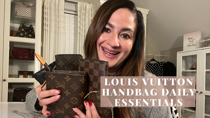 LOUIS VUITTON HANDBAG ESSENTIALS - MY FAVORITES