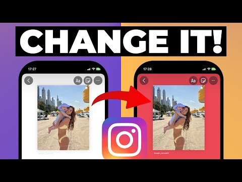 How To Change Background Color On Instagram Stories Latest Update