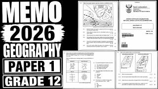 MEMO GEOGRAPHY PAPER 1 GRADE 12  MAY JUNE EXAM FINAL THUNDEREDUC GRADE 12 GEOGRAPHY P.1 MEM GRADE 12