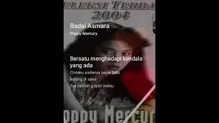 Badai Asmara Karaoke Poppy Mercury