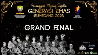 MALAM GRAND FINAL PASANGGIRI MOJANG JAJAKA GENERASI EMAS SUMEDANG 2023