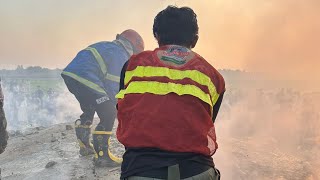 A Powerful Explosion Occurred At A Firecracker Factory In Laghari Goth, Latifabad, Hyderabad