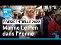Présidentielle 2022 : Marine Le Pen dans l