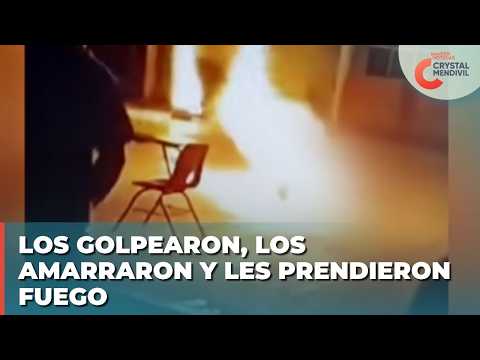 ¡Imágenes sensibles! Habitantes queman vivos a una pareja por presunta brujería en Ocosingo, Chiapas
