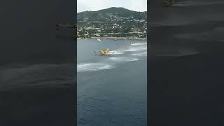 Tanker Planes Refill With Water