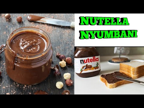 Video: Jinsi Ya Kutengeneza Nutella Nyumbani