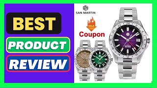 San Martin 39mm Men Watch GMT NH34 Automatic