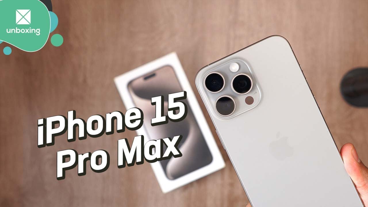 iPhone 15 Pro Max  Unboxing en español 