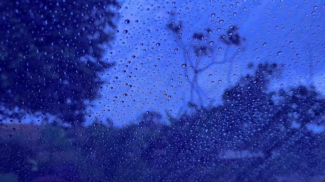 Drift Into a Peaceful Night Rain Sound On WindowㅣHeavy Rain for Sleep, Study & Relaxation,Meditation