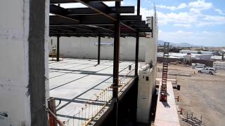 Fox Blocks on City of Phoenix 911 Dispatch Center 50 ft tall with Insulated Concrete Forms