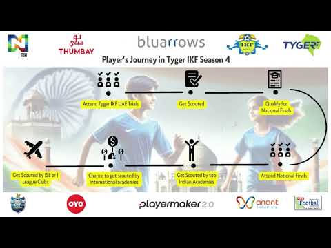 IKF FOOTBALL UAE TRIALS 2025 - video from Bluarrows