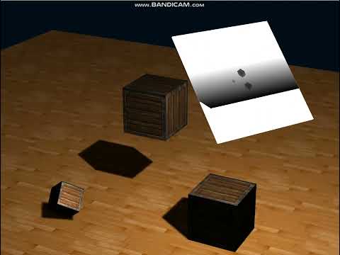 Тесты обучающих программ OpenGL, Ravesli,  Урок №32. Отображение теней в OpenGL