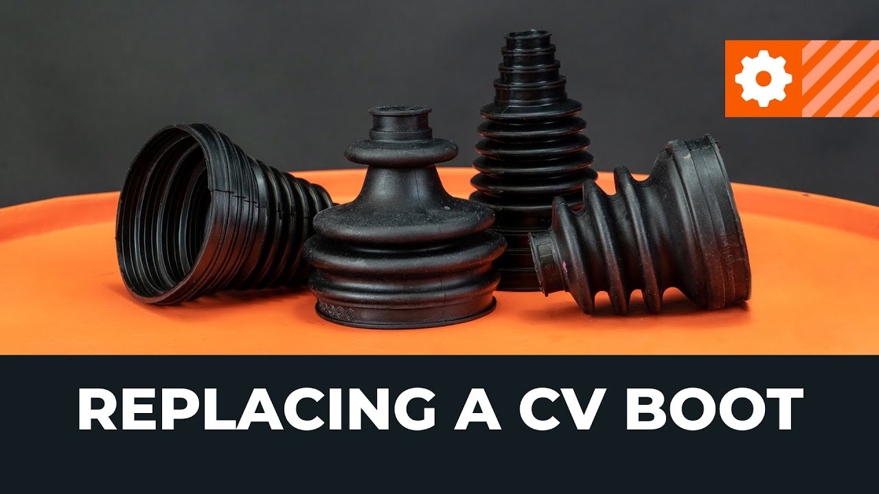 CV rubber boot replacement using split rubber 