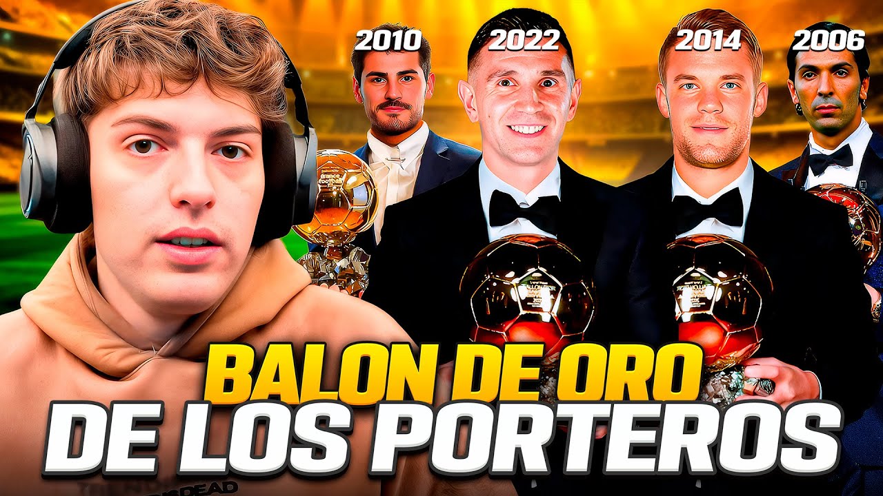 DAVOO XENEIZE REACCIONA AL BALON DE ORO DE LOS PORTEROS (1956-2025) - MEMORIAS DEL FUTBOL