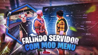 FALINDO ECONOMIA DO SERVIDOR COM MUITA ARMA DE MOD MENU GTA RP