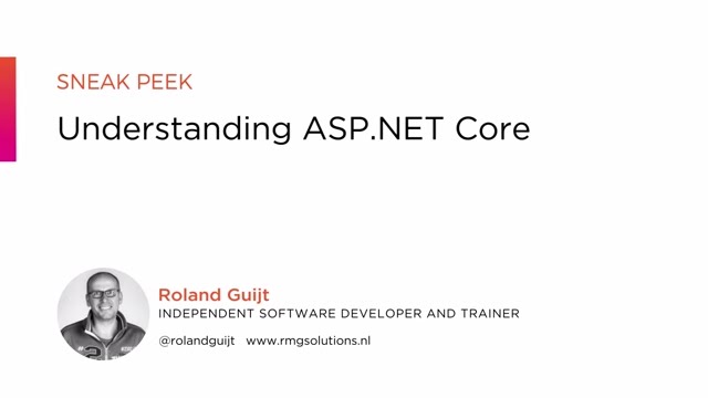 Course Preview: Understanding ASP.NET Core with Roland Guijt - YouTube