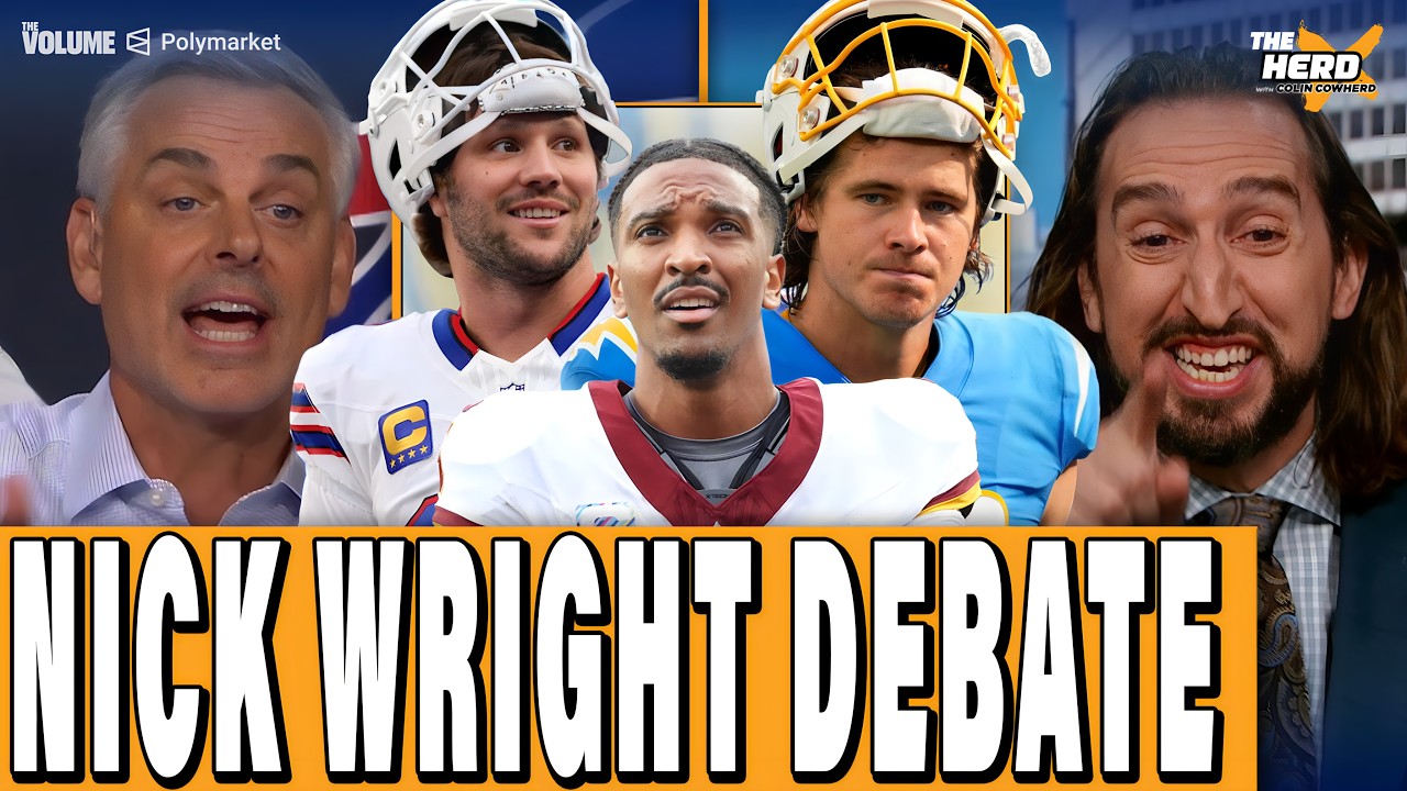 Nick Wright DEBATE: Can Bills TRUST defense? Commanders DISASTER, TRADE Herbert? | Cowherd HERD NFL