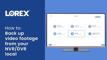 How to back up video footage from your NVR/DVR local | Step-by-Step Guide
