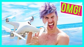 FLYING A DRONE!