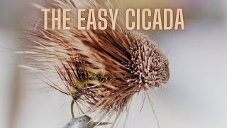 Tying a NZ Cicada pattern. Easy, Fast and Effective