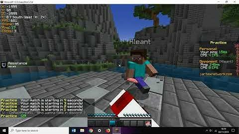 Jartex Network - Practice PvP (Smashing Kids in SUMO)