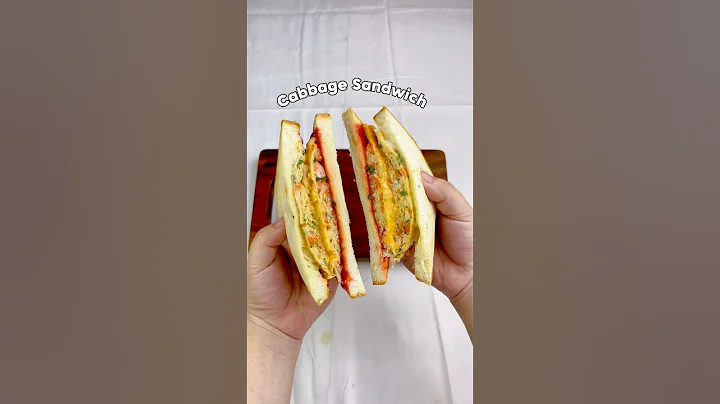 Super good Cabbage Sandwich #shorts