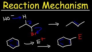 Organic Chemistry - Reaction Mechanisms - Addition Elimination Substitution Rearrangement