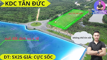 Chính chủ gửi bán lô đất đẹp giá ngộp nằm trên đường A30A thuộc gđ2_KDC Tân Đức_Đức Hòa_Long an