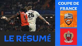 Lorient - Nice 0-0 Pen 5-6 Résumé Coupe De France 2025-26 Lorient Nice