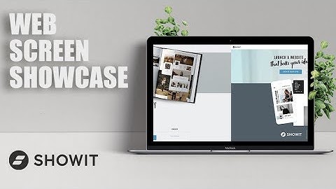 Showit Tutorial - How To Make A Web Screen Showcase Slideshow