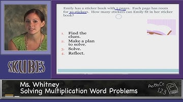 Solving Multiplication Word Problems