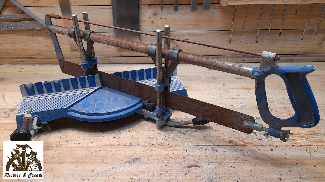 Hand Miter Saw Restoration. YouTube