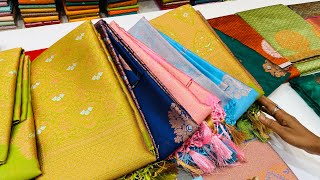 Pothys T/Nagar combo soft Pattu silk sarees 505 ,best offer and gift sarees new print sarees screenshot 5