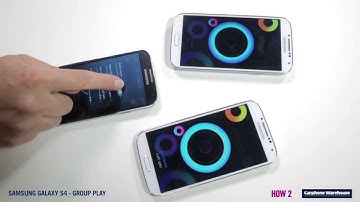 Samsung Galaxy S4 - How2 Use Group Play