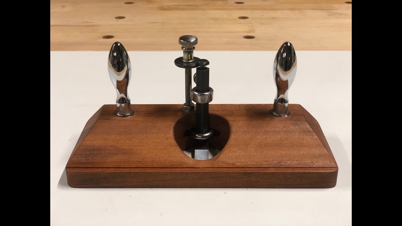 라우터 플레인 / router plane - YouTube