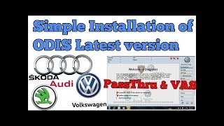 How To install Odis 5.1.6 Service Latest Version VAS5054A
