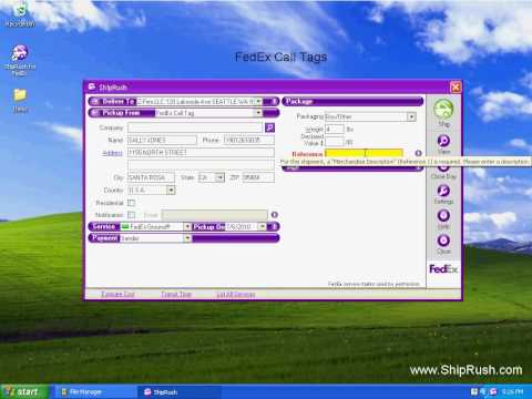 How to do a FedEx Call Tag